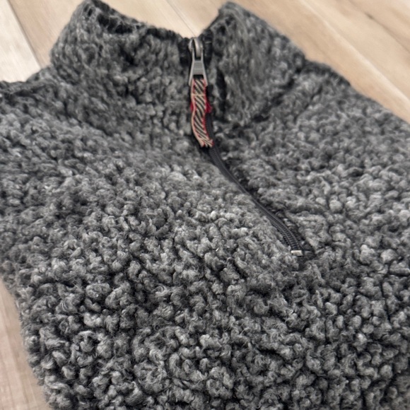 Original Weatherproof Vintage Women’s XS Grey Sherpa Quarter Zip Pullover - Picture 15 of 15